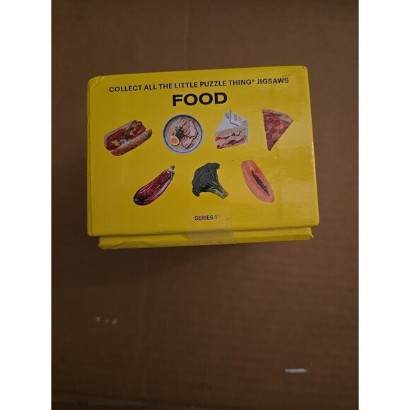 Little Puzzle Thing Area Ware Pizza Series 1 Food Shaped Jigsaw Puzzle Fun Game - Picture 5 of 7